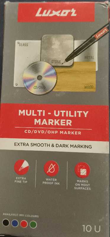 Luxurt Fine Marker Red